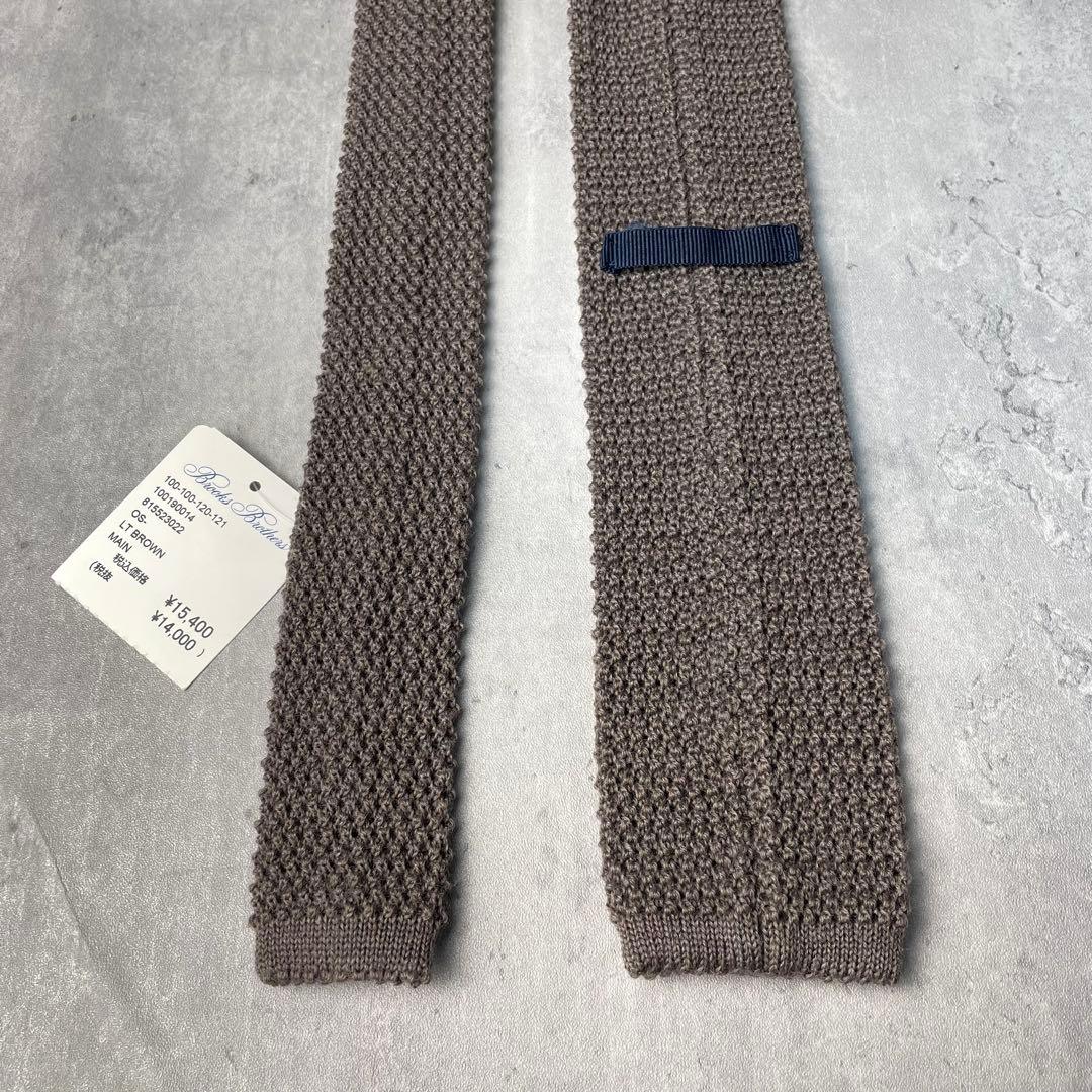 新品 Brooks Brothers ゴールデンフリース ニットタイ ネクタイ