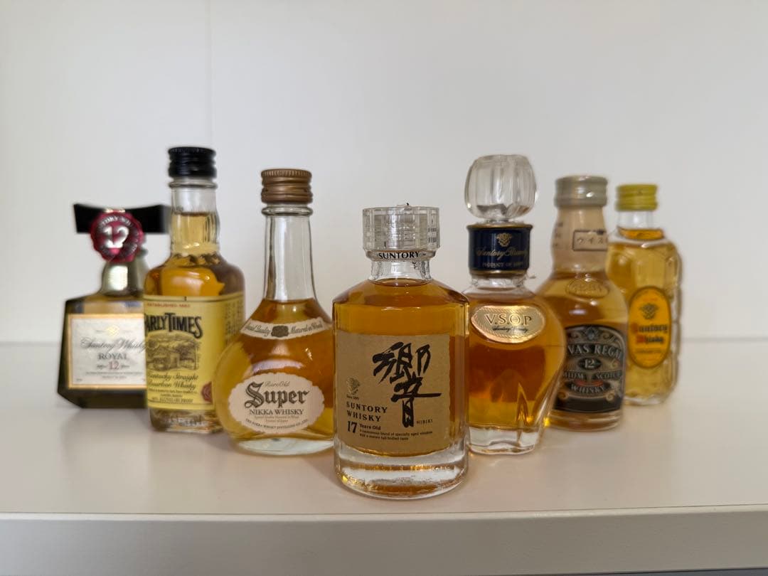 サントリー　ウイスキー　響 17年 50ml ミニチュアボトル　他計7点