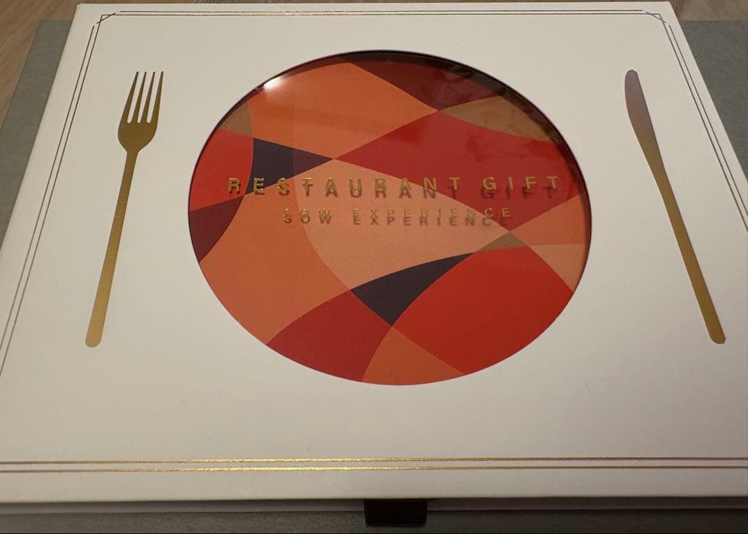 レストランギフト　SowExperience (RED)