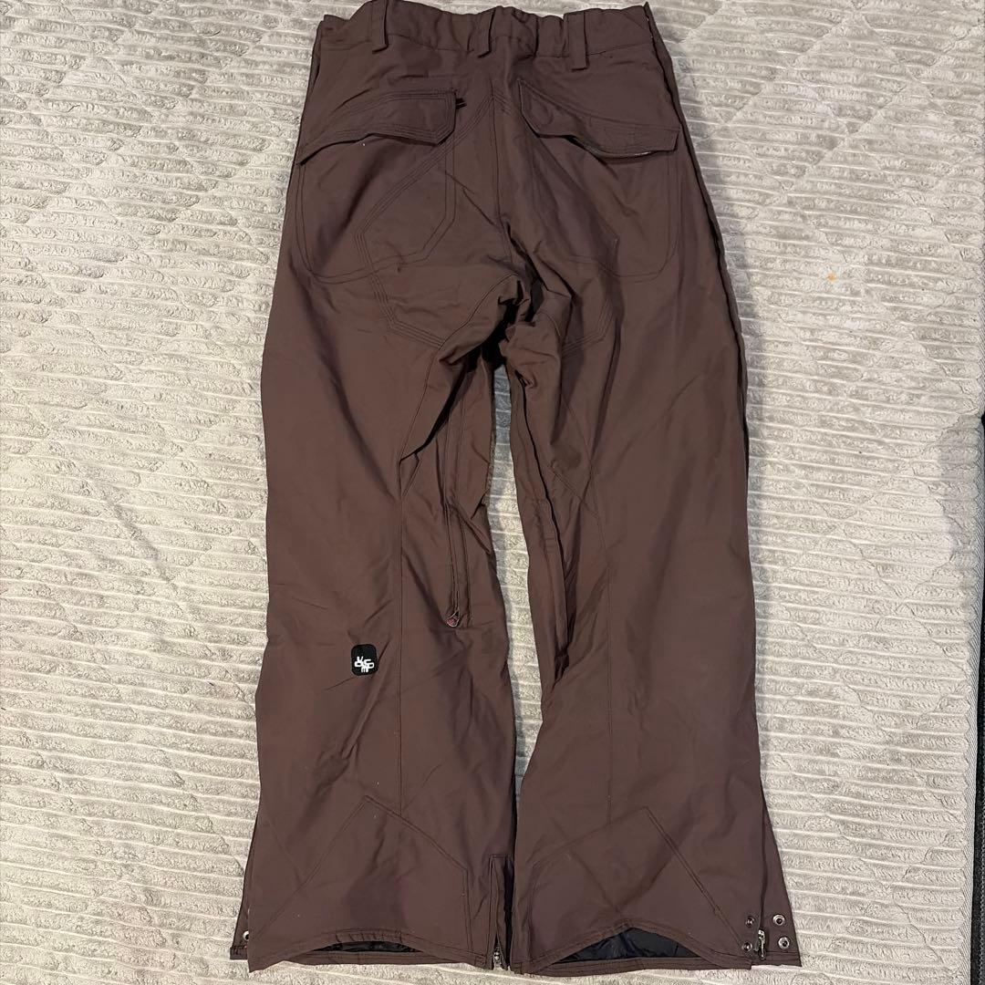 VOLCOMスノーボードウェア上下セットブラック/ブラウンM