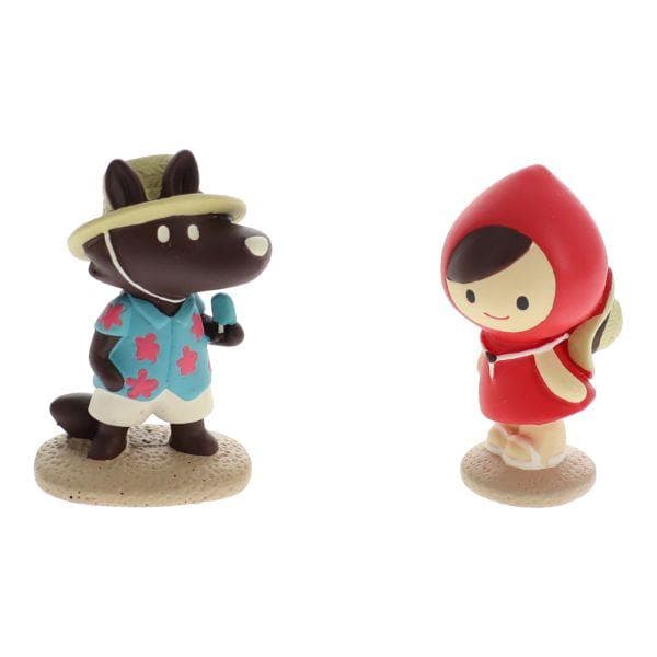 デコレ 色々な赤ずきんとオオカミのセット
