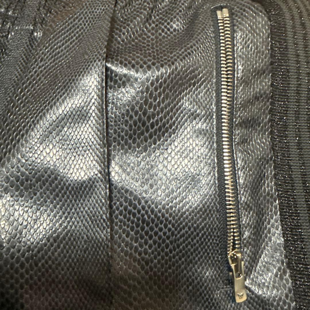 Needles ニードルス 合成皮革 トラックパンツ ブラック タグ付き 美品