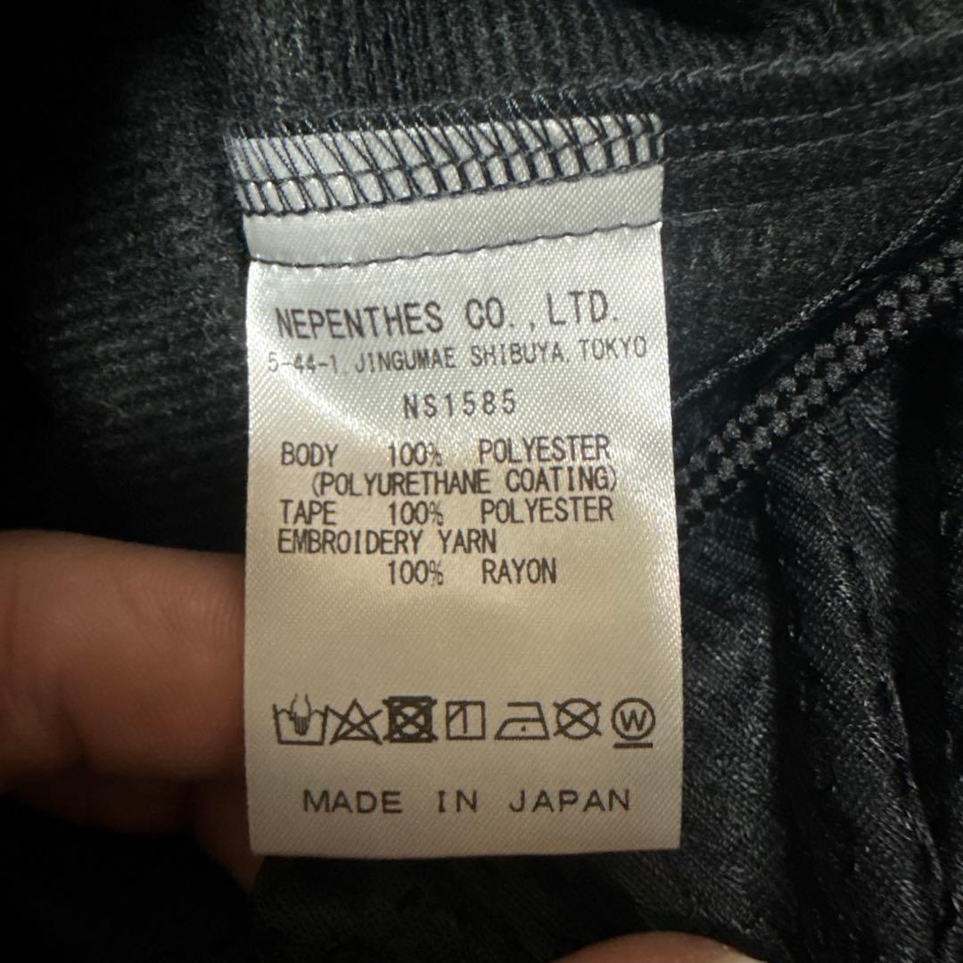 Needles ニードルス 合成皮革 トラックパンツ ブラック タグ付き 美品