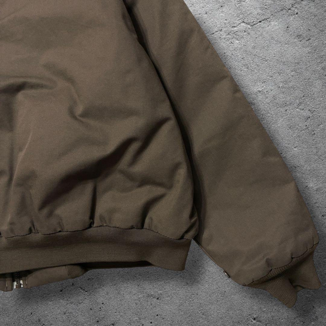 企業ロゴ中綿ワークジャケットups 2XLブラウンCINTASリフレクターma1