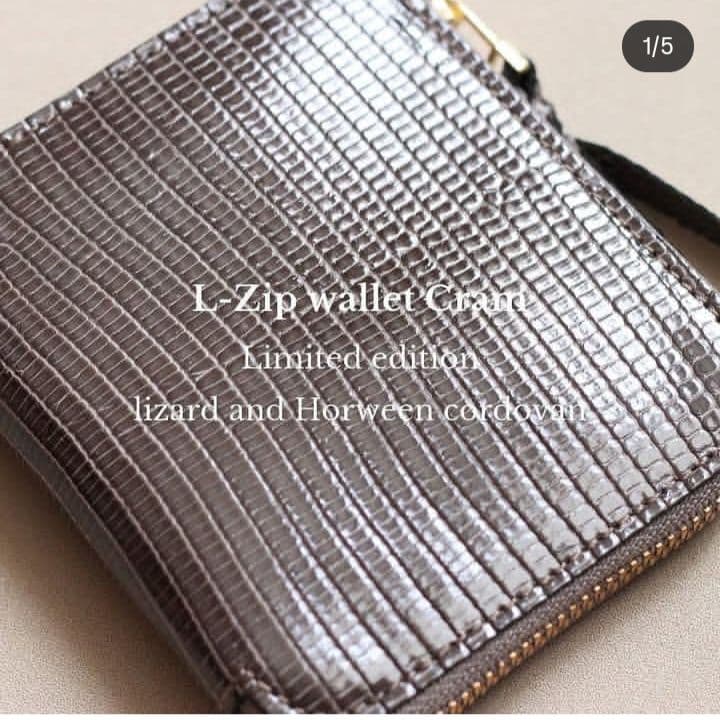 munekawa cram リザード 限定生産品 Lファスナー