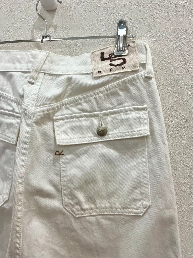 45R ホワイトデニム こばち比女