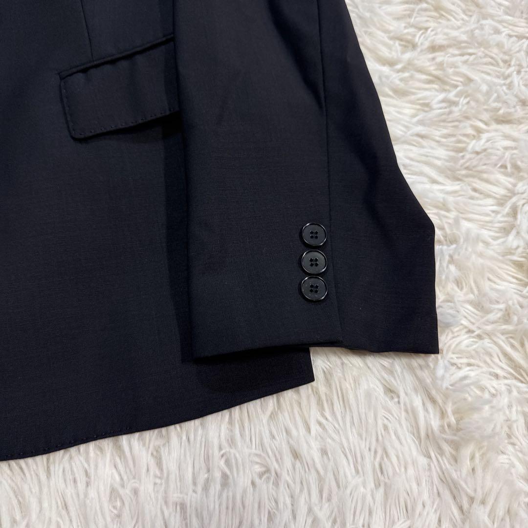 【未使用に近い】INDIVI インディヴィ セットアップスーツ パンツ ブラック