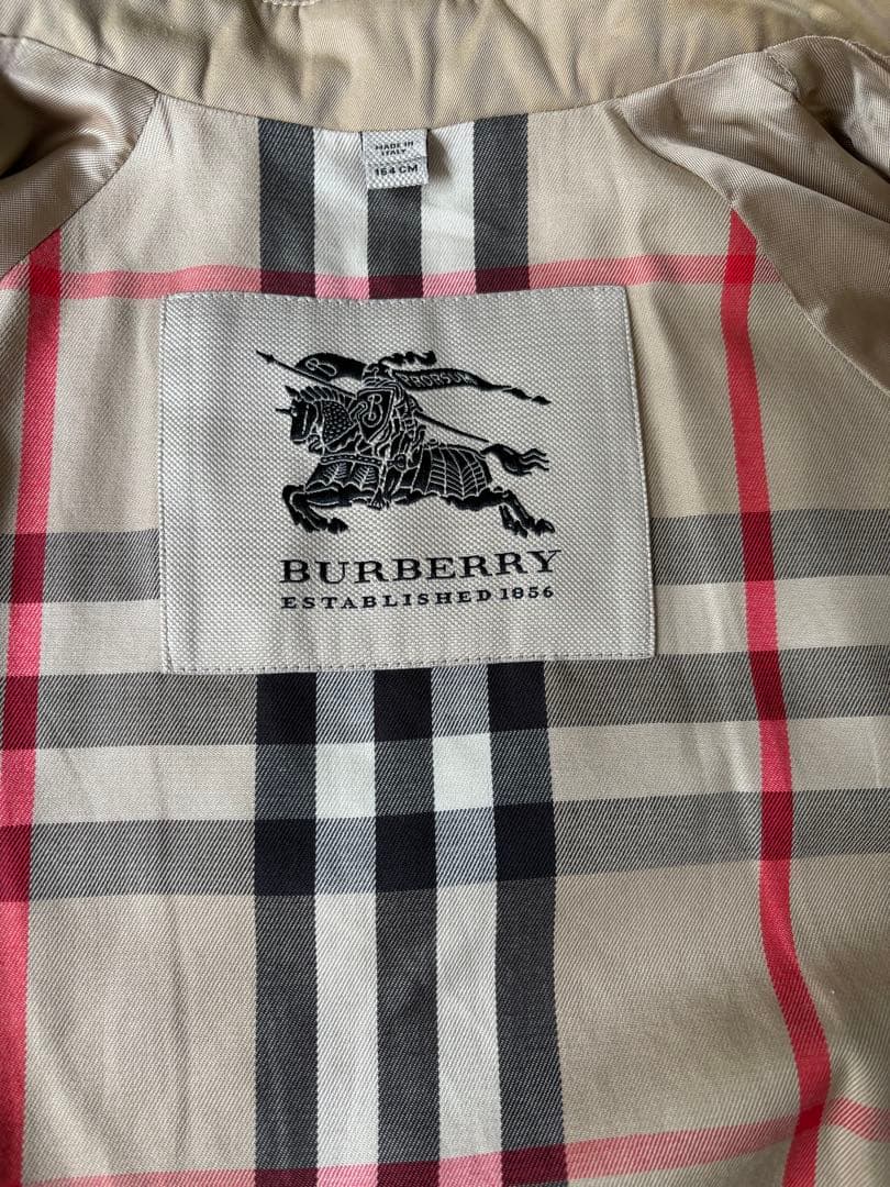 【美品】バーバリー　Burberry トレンチコート　160cm