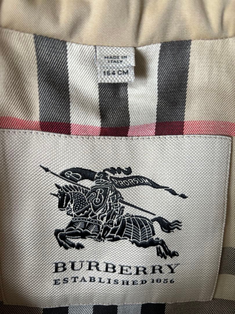 【美品】バーバリー　Burberry トレンチコート　160cm