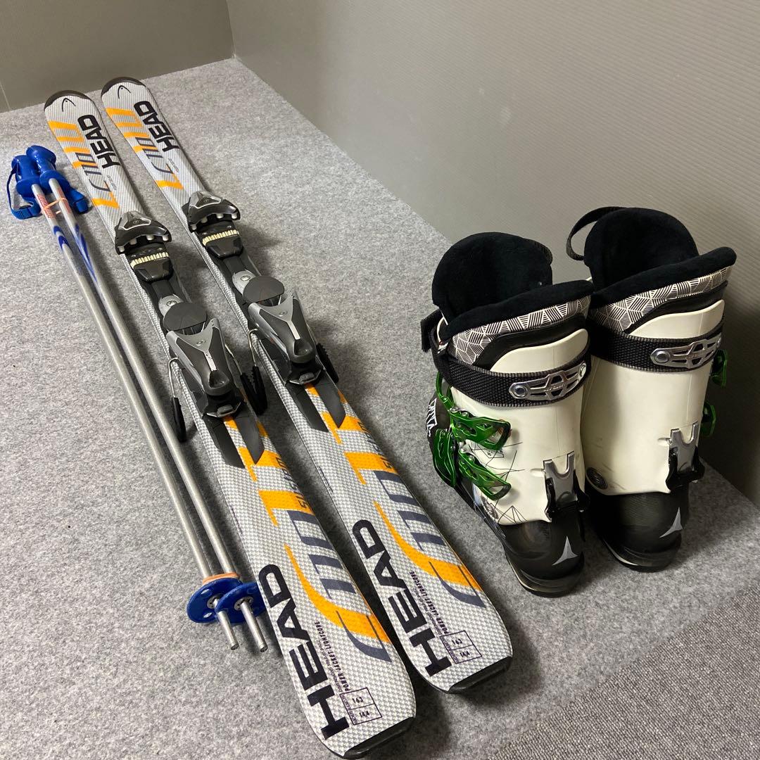 ★メンテナンス済　大人スキーセット　板163cm ブーツ 26~ 26.5cm