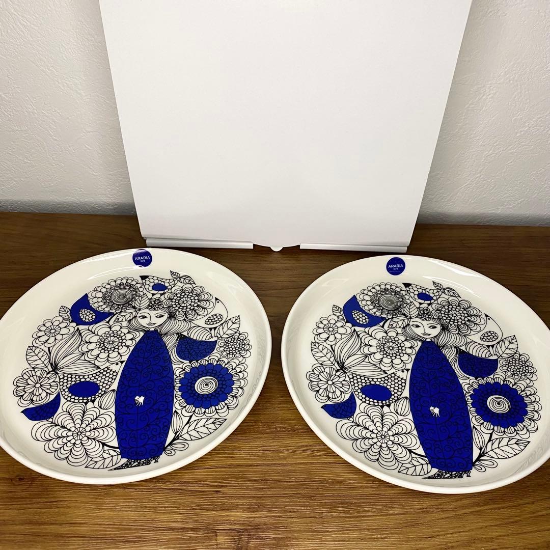 新品未使用　アラビア　パストラーリ　プレート2種4枚　マグ2個　計6点セット