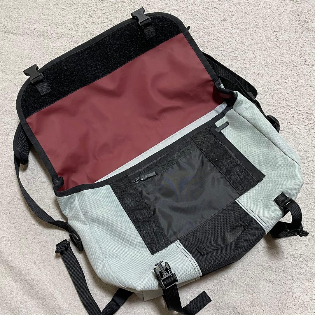 TIMBUK2 メッセンジャーバッグ　Sサイズ　ロゴ刺繍　Y2K 肩掛け　ブルー