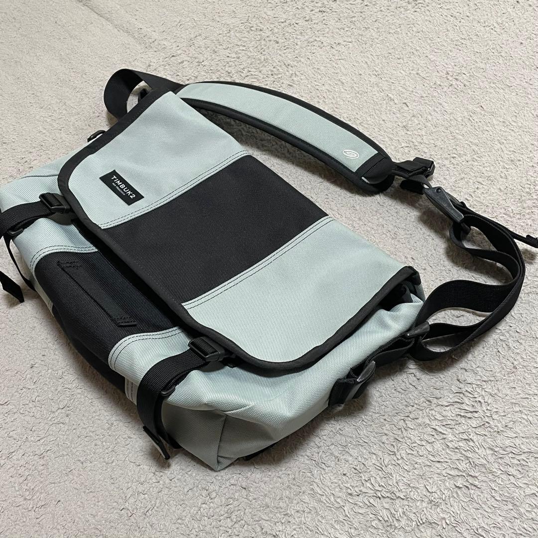 TIMBUK2 メッセンジャーバッグ　Sサイズ　ロゴ刺繍　Y2K 肩掛け　ブルー