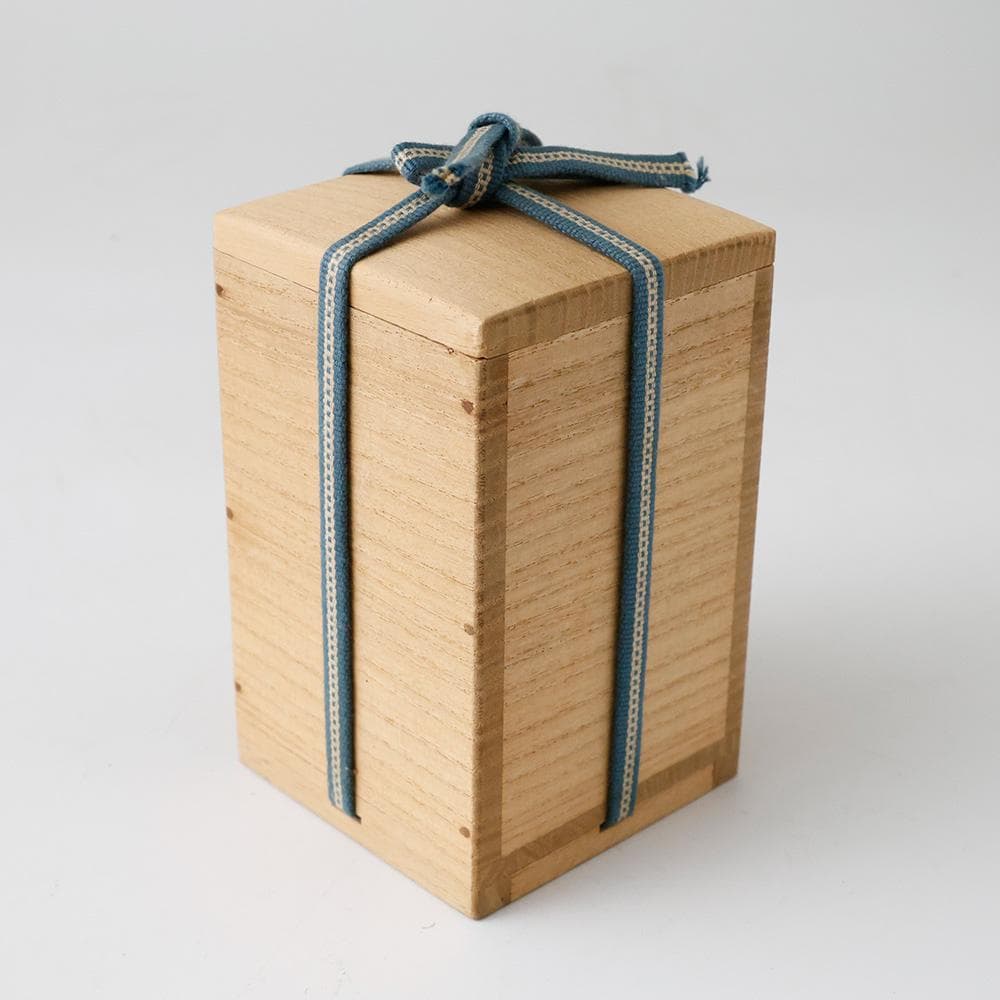 時代 備前焼 茶入 砂高台 在銘 陶印あり 糸屋風通（名物裂）仕覆付 茶道具