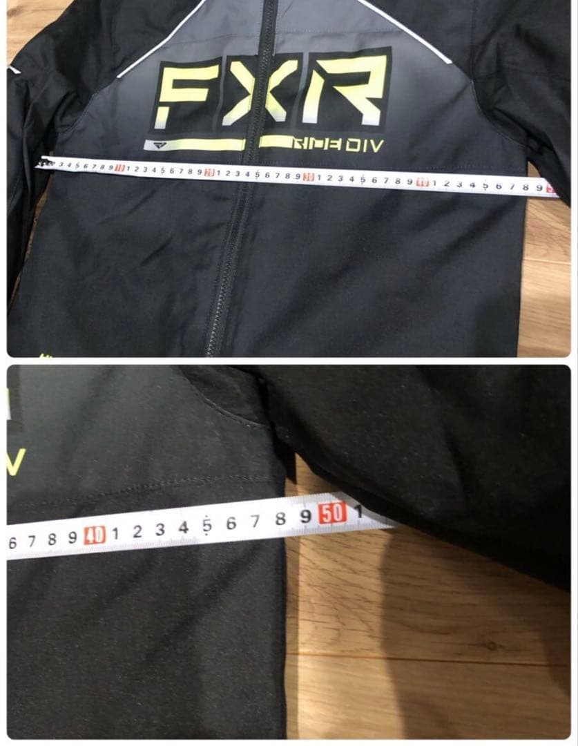 FXR スノーモービル シェル ワンピース ウェア ブラック　イエロー　人気色