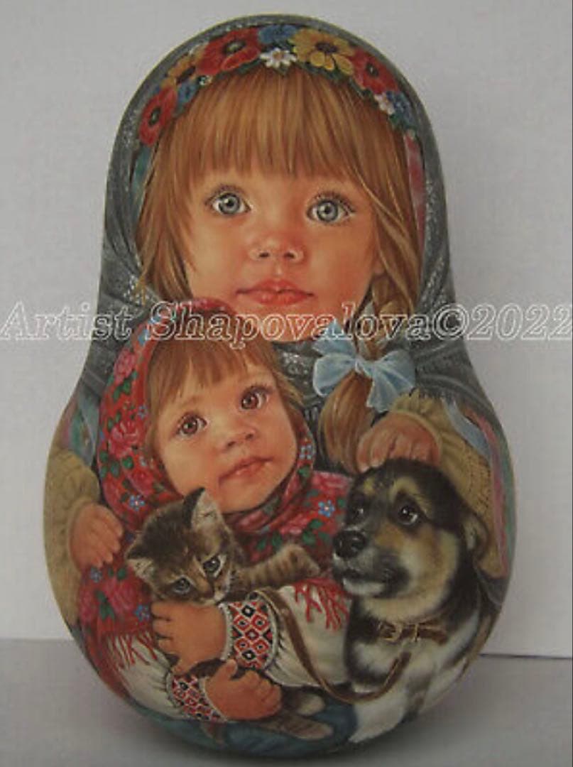 雑貨☆起き上がりこぼし♪エレナ作 マトリョーシカ