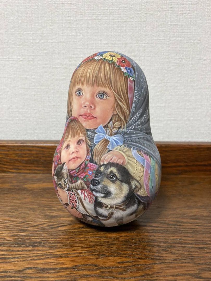 雑貨☆起き上がりこぼし♪エレナ作 マトリョーシカ