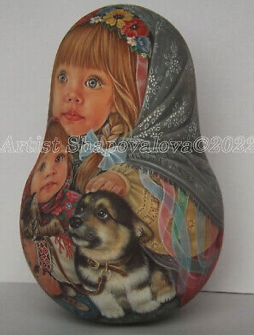 雑貨☆起き上がりこぼし♪エレナ作 マトリョーシカ