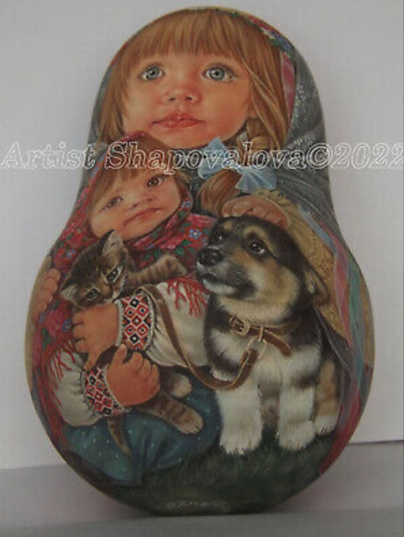 雑貨☆起き上がりこぼし♪エレナ作 マトリョーシカ