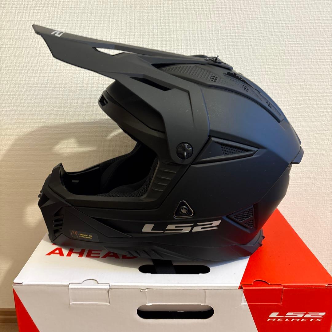 LS2 フルフェイスヘルメット MX708FASTⅡマットブラックMサイズ
