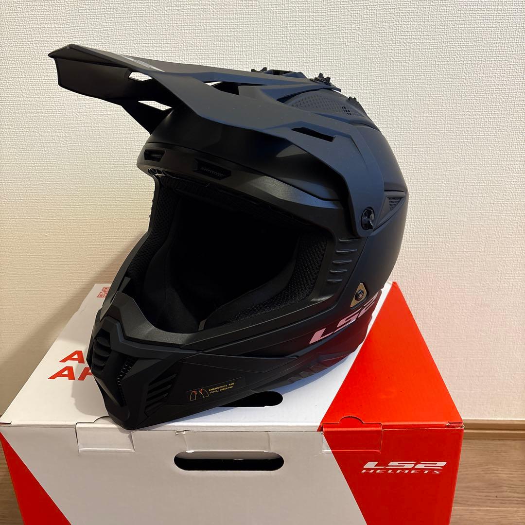 LS2 フルフェイスヘルメット MX708FASTⅡマットブラックMサイズ