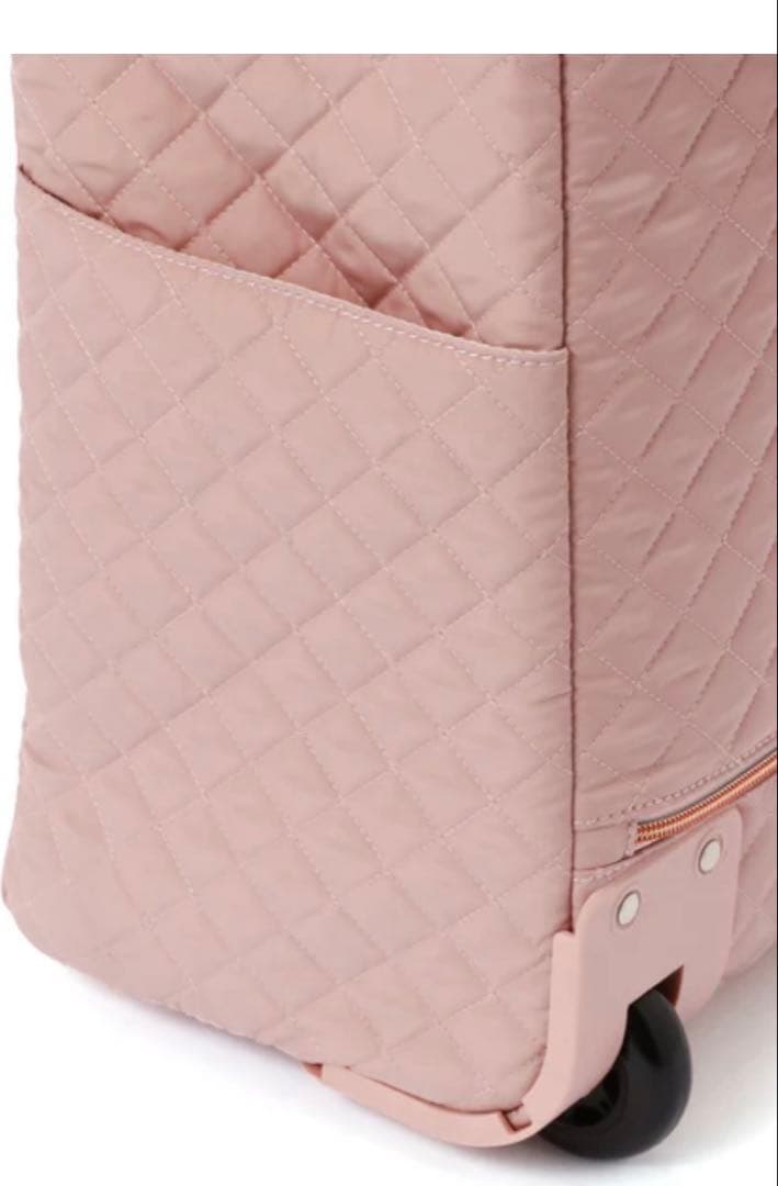 送料無料 Francfranc キルティング ソフトキャリーバッグ ピンク