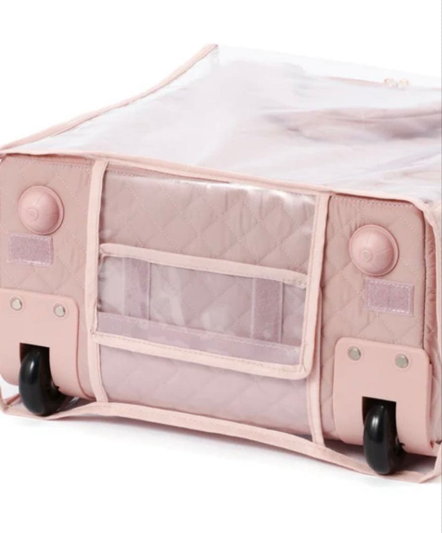 送料無料 Francfranc キルティング ソフトキャリーバッグ ピンク