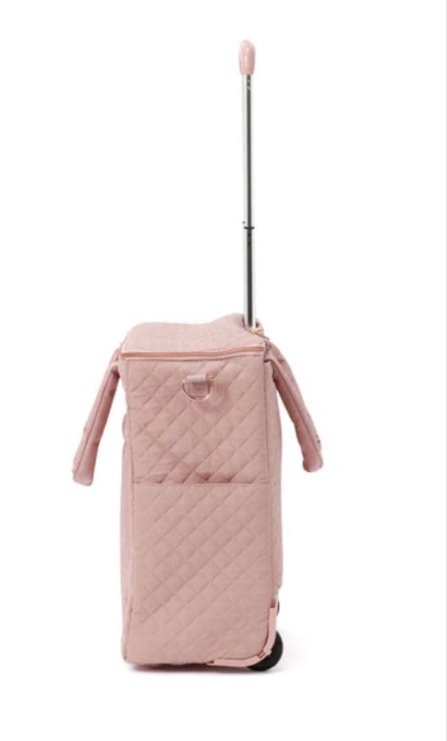 送料無料 Francfranc キルティング ソフトキャリーバッグ ピンク