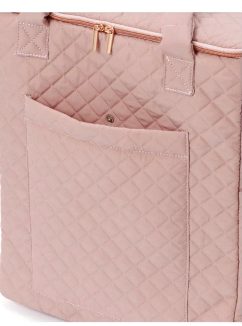 送料無料 Francfranc キルティング ソフトキャリーバッグ ピンク