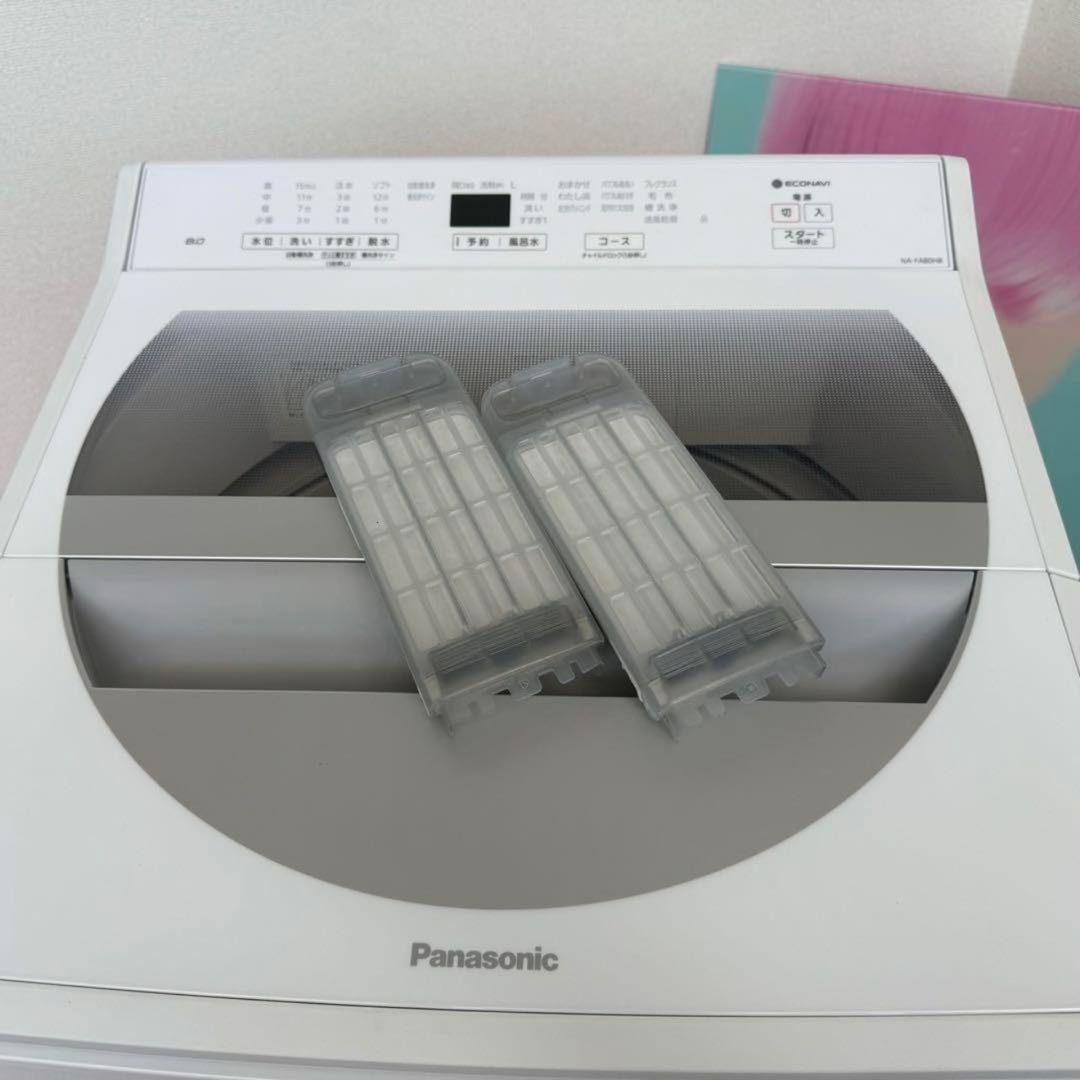 都内23区配送無料✨パナソニック　NA-FA80H8 2020年　分解清掃済み