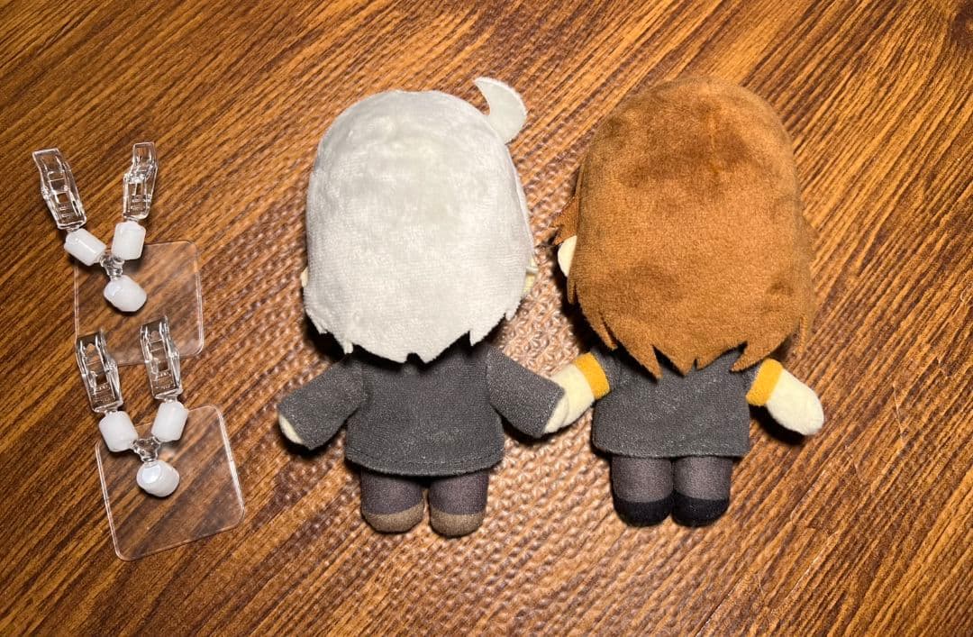 十三機兵防衛圏 ぴたんこ ぬいぐるみ 沖野司 比治山隆俊+ミニスタンド