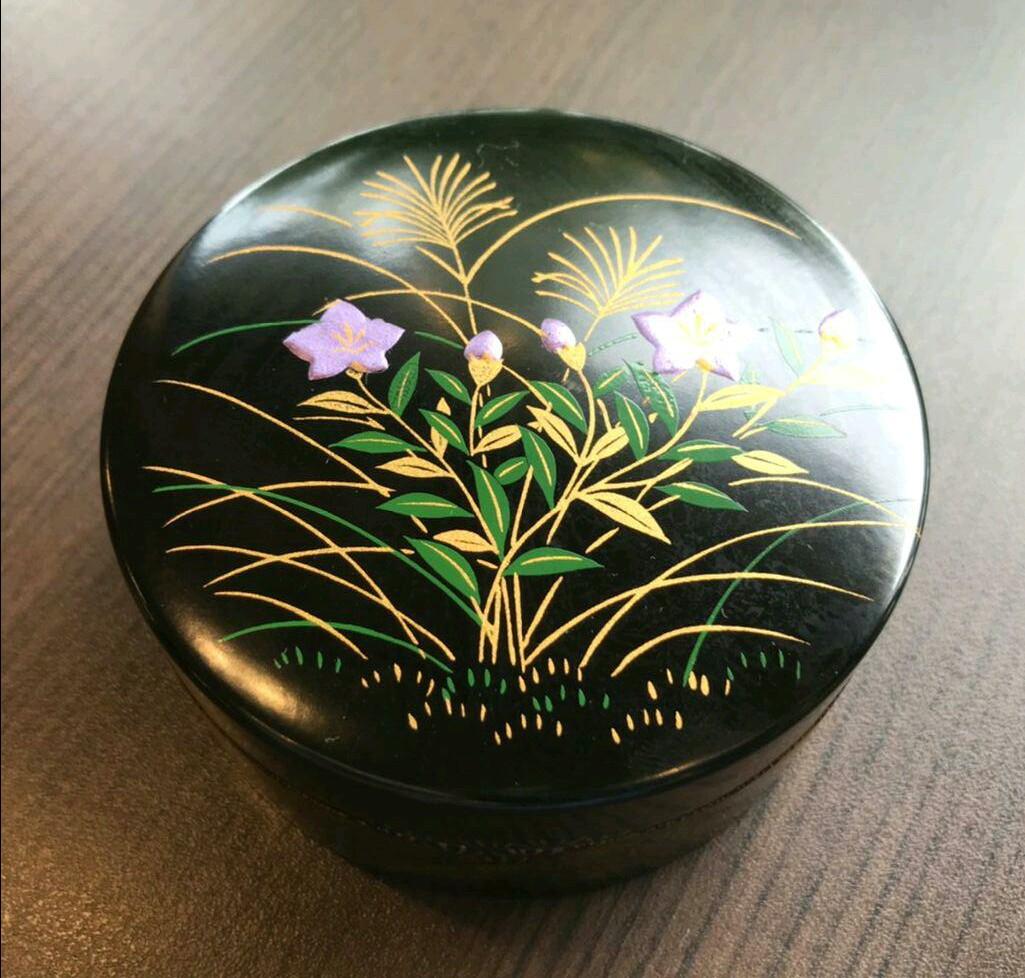 香合　蒔絵　小物入れ