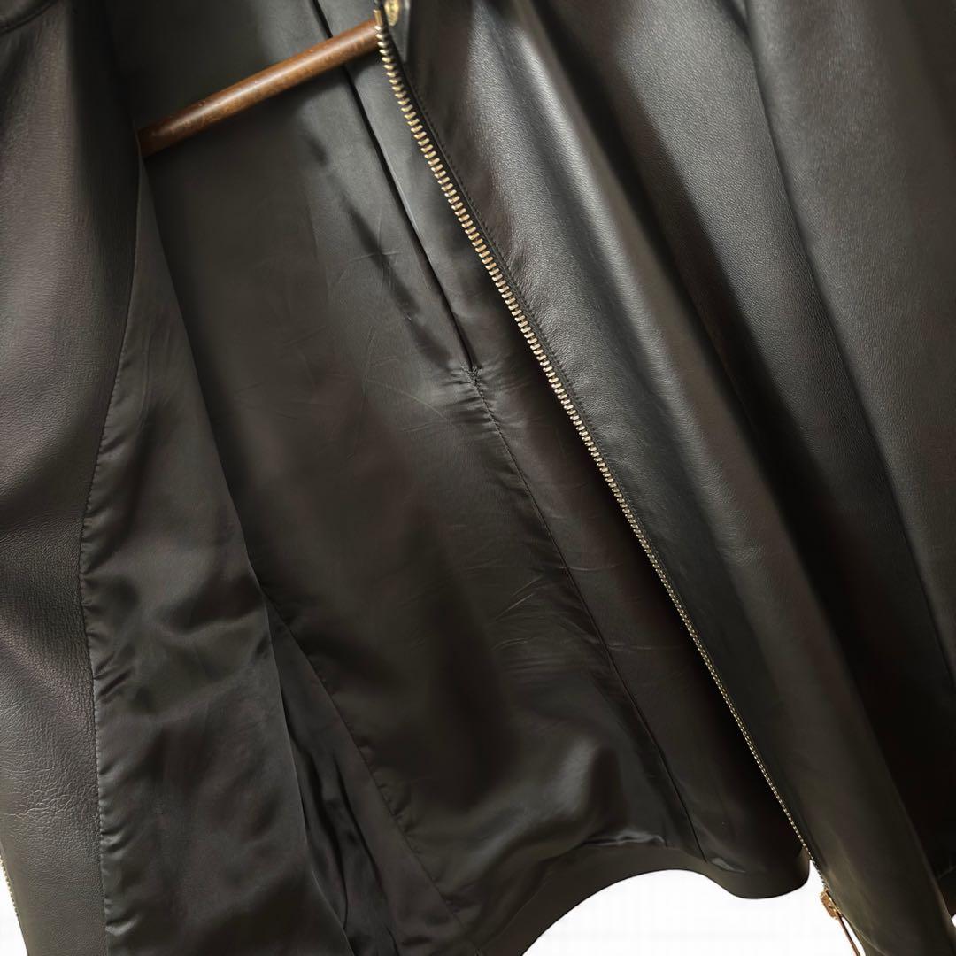 定価15万【CALIBRO 12 】バーニーズ別注 ラムレザー ライダース 美品