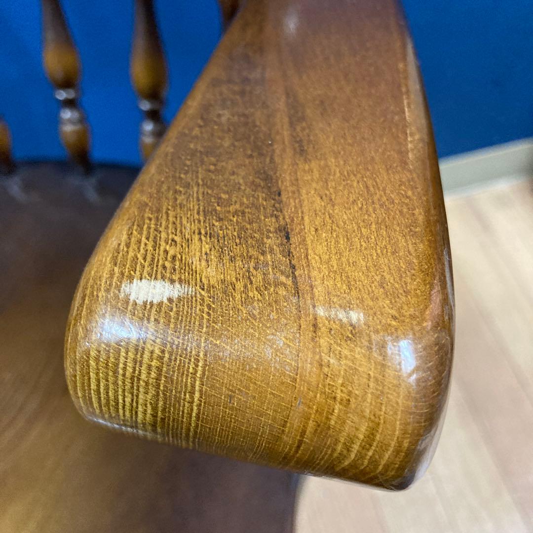 キツツキ　アンティーク調　チェア　ヴィンテージ　ダイニングチェア　アームチェア