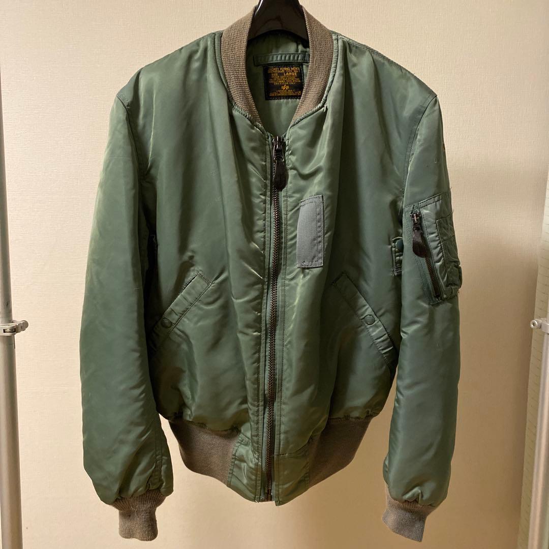MA-1 フライトジャケット Lサイズ　アルファ　USA製