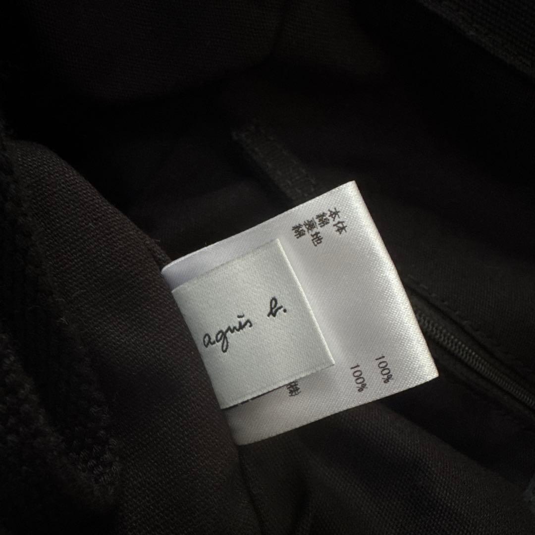 agnes b. キャンバスペアレントバッグ ブラック