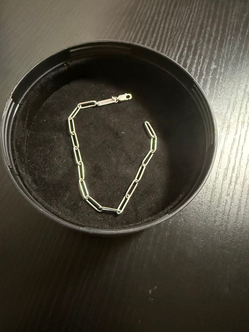 TOM WOOD Box Bracelet シルバー 7インチ