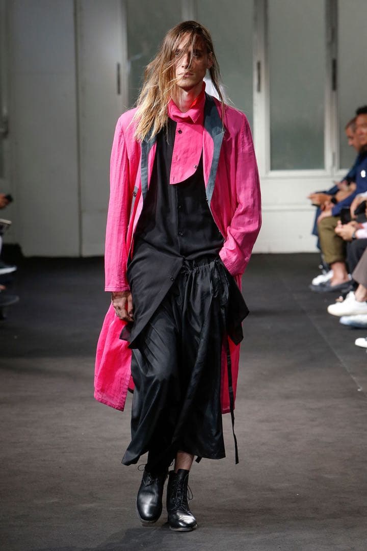 yohji yamamoto 19ss シャツコート　ヨウジヤマモト