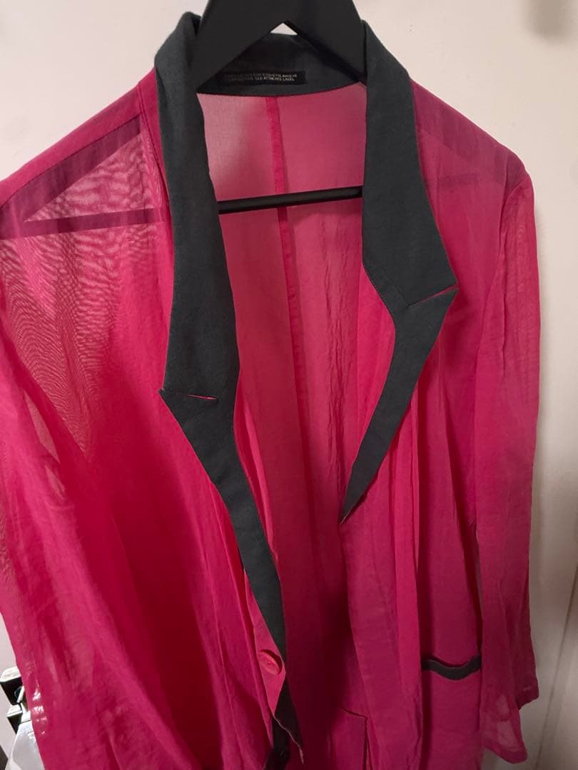 yohji yamamoto 19ss シャツコート　ヨウジヤマモト