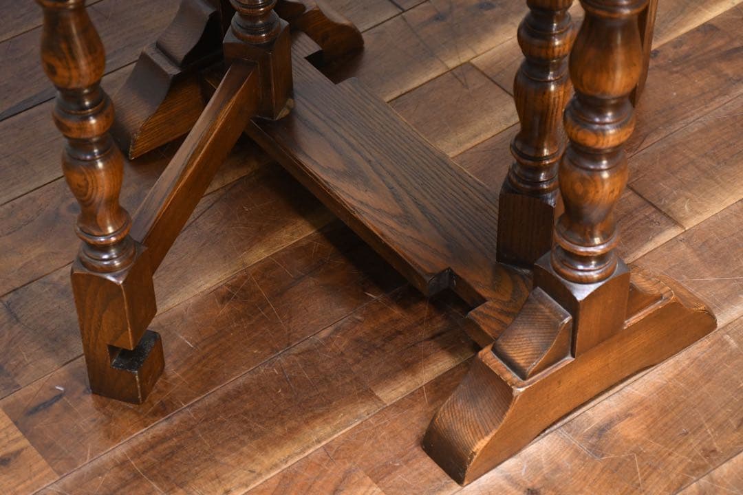 ECK129 イギリス製 べヴァンファンネル ゲートレッグ コーヒーテーブル