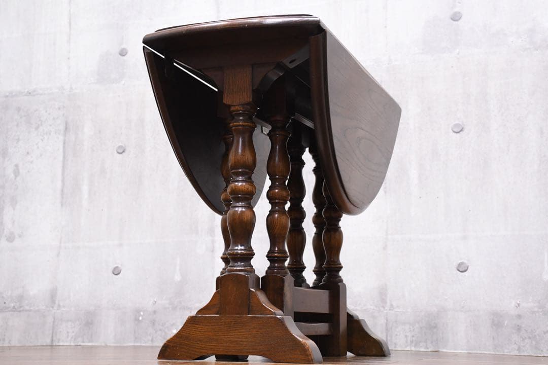 ECK129 イギリス製 べヴァンファンネル ゲートレッグ コーヒーテーブル