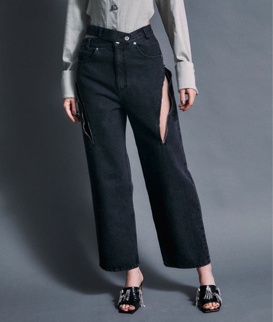 PRANK PROJECT ロングファスナーデニム