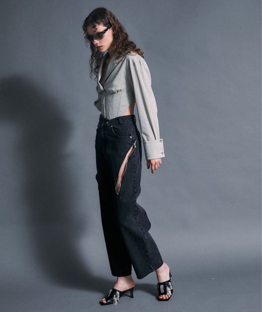 PRANK PROJECT ロングファスナーデニム