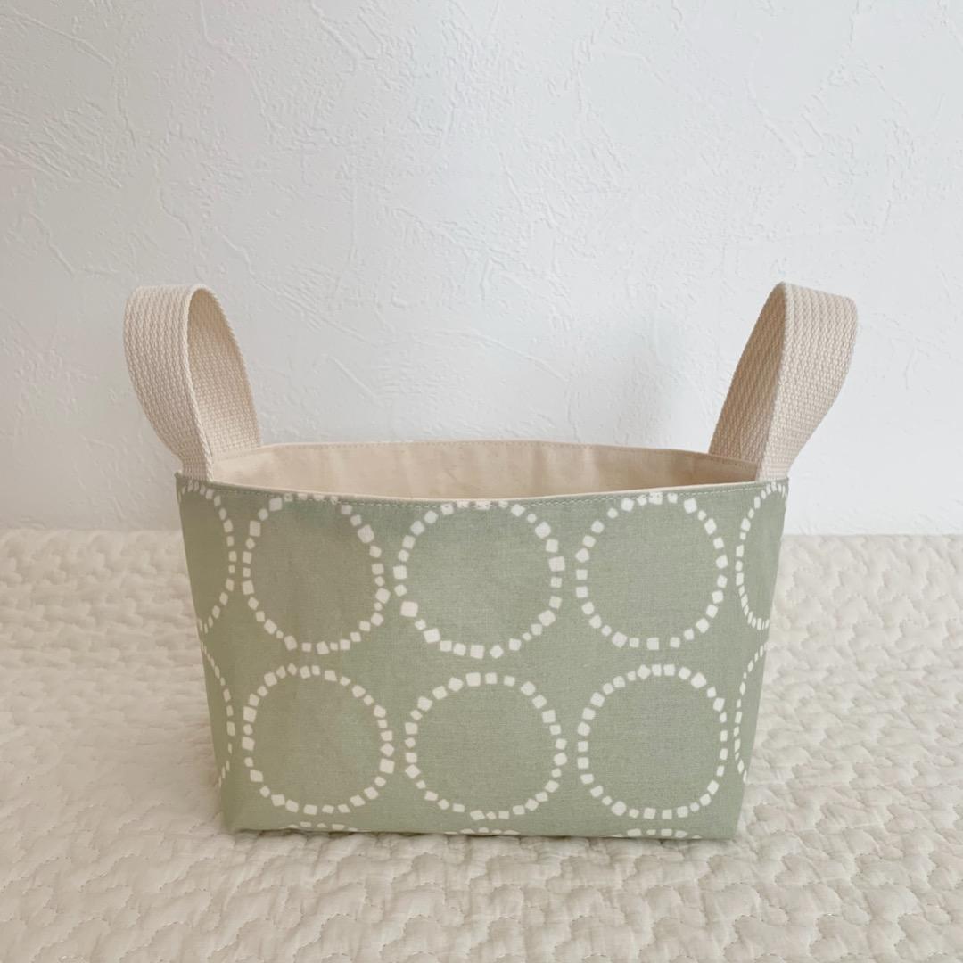 ファブリックバスケット*handmade*