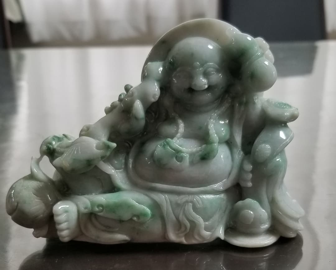 翡翠の布袋さま