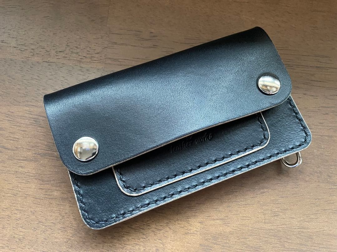 ミドルトラッカーウォレット 姫路レザー