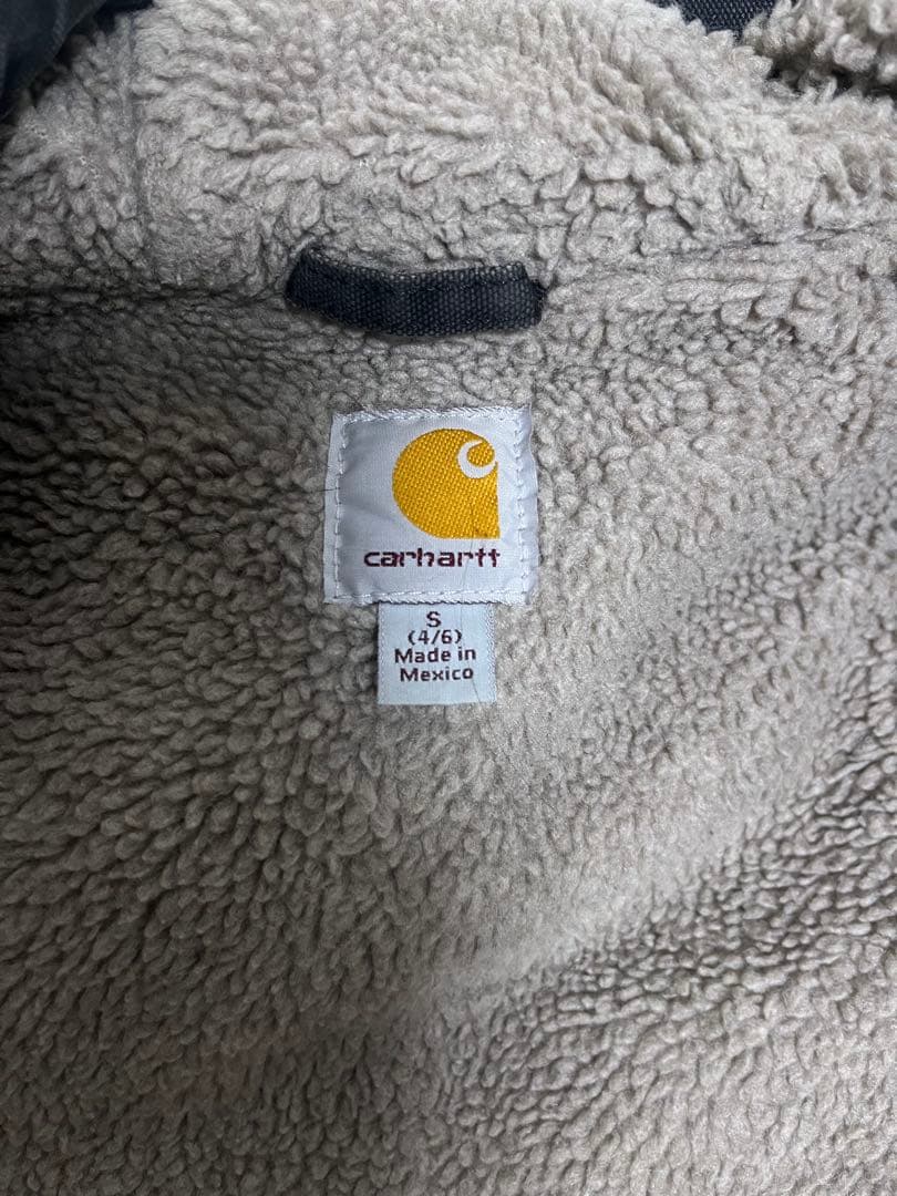 [良フェード] Sサイズ　カーハート　シエラジャケット　ブラック