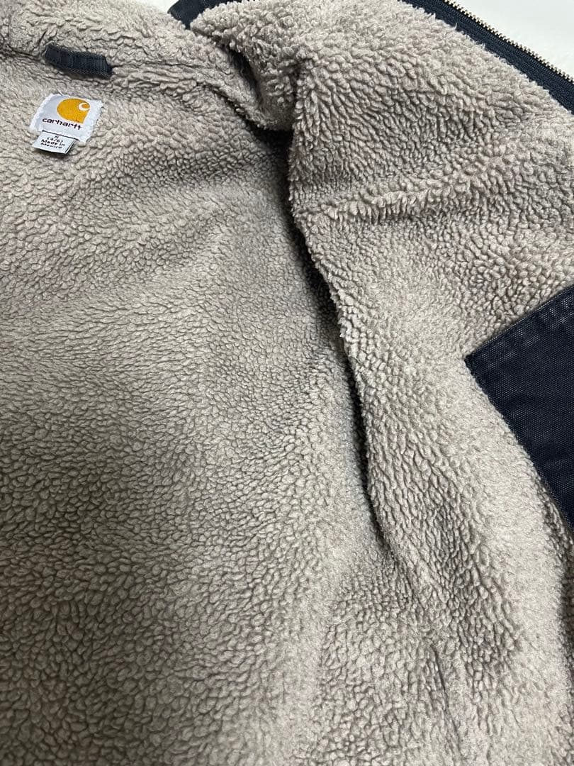 [良フェード] Sサイズ　カーハート　シエラジャケット　ブラック