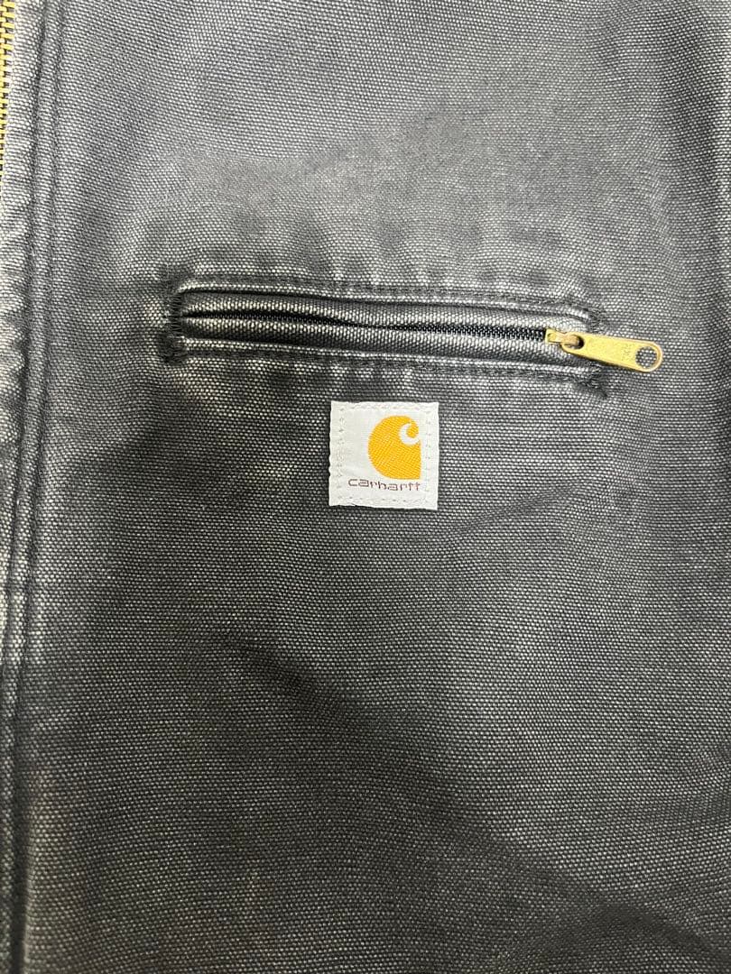 [良フェード] Sサイズ　カーハート　シエラジャケット　ブラック