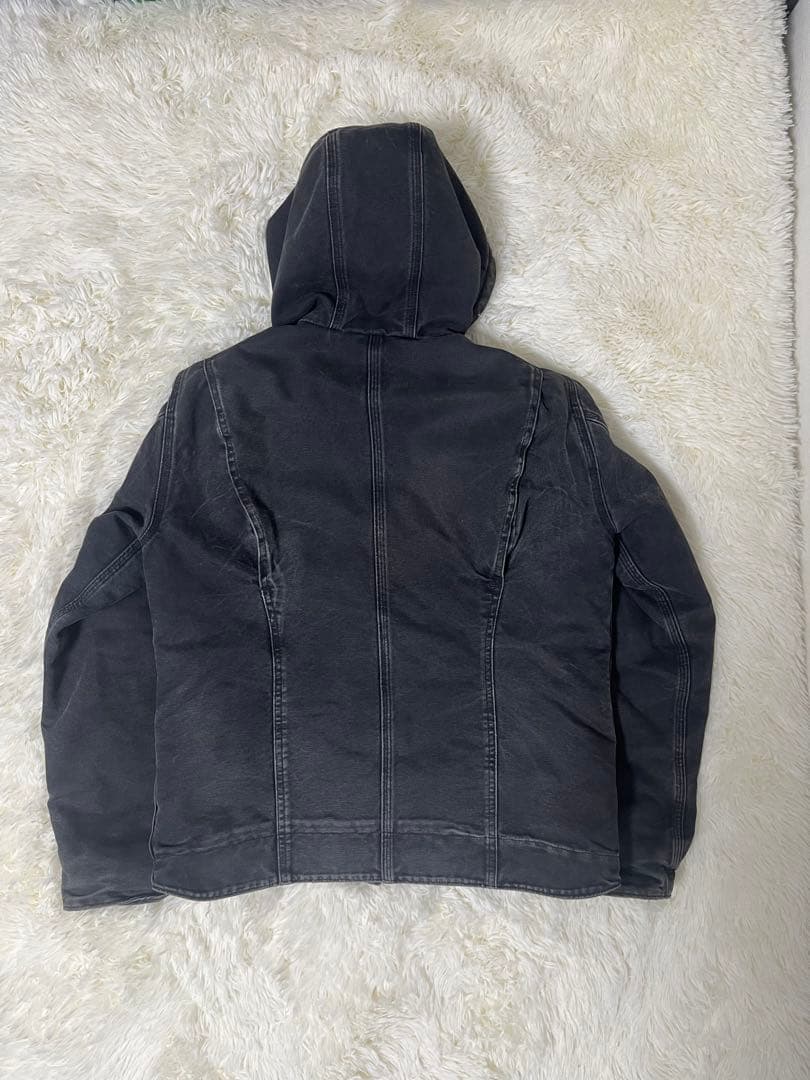 [良フェード] Sサイズ　カーハート　シエラジャケット　ブラック